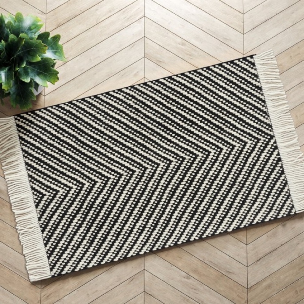 Target Chevron woven accent rug doormat, bath rug